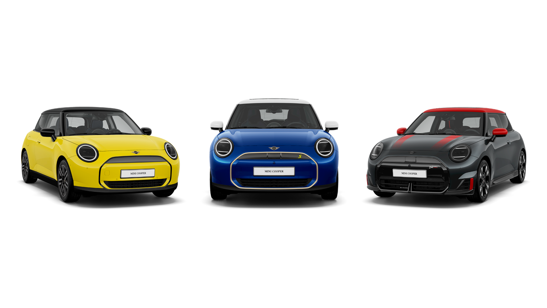 MINI totalmente elétrico - personalização – cores.